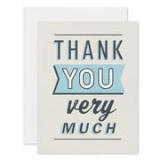 American Greetings Thank You Very Much Stationery with Envelopes (20-Count)