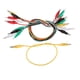 thumbnail image 2 of 10 Unids 5 Colores Pinzas De De Doble Extremo Puntas De Prueba Pinzas De Clip De Macarena Cables de prueba con pinza de cocodrilo, 2 of 8