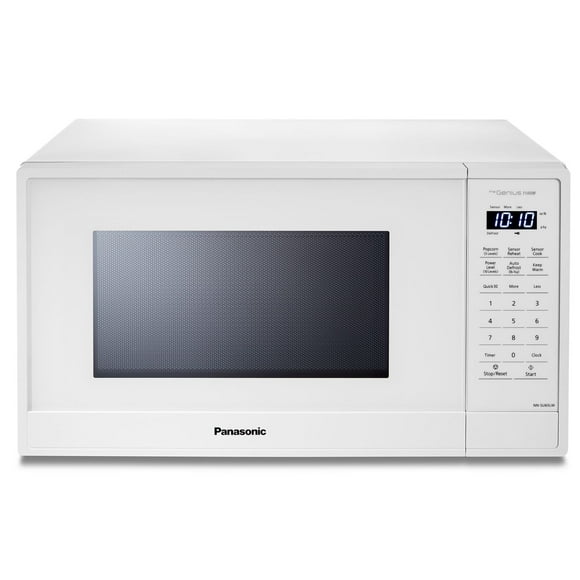 Panasonic 1.3 cu.ft, Genius 1100 W Microwave Oven, White, NNSU65QW