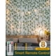 thumbnail image 2 of Guirnalda de hiedra artificial JACKYLED de 25 m con 200 guirnaldas de luces LED, 2 of 8