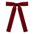 thumbnail image 3 of 1pcs Mini Velvet Bows Velvet Christmas Tree Bows Rustic Crafts Gift Ribbon Bows for Xmas Trees Wreaths Gifts Wedding Indoor Outdoor Decorations, 3 of 7