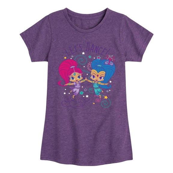Shimmer & Shine - Toddler And Youth Girls Short Sleeve Graphic T-Shirt