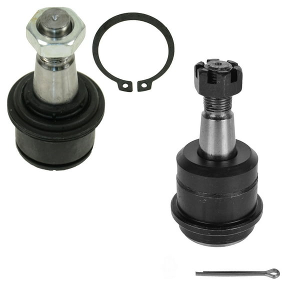 TRQ Front Upper & Lower Ball Joints Kit Set of 2 for Dodge Ram 4WD Pickup Truck PSA63335