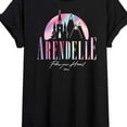thumbnail image 3 of Frozen - Arendelle Destination - Women's Oversized Graphic T-Shirt, 3 of 5