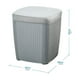 thumbnail image 3 of Puff Tipo Baul Organizador Gris, 3 of 3