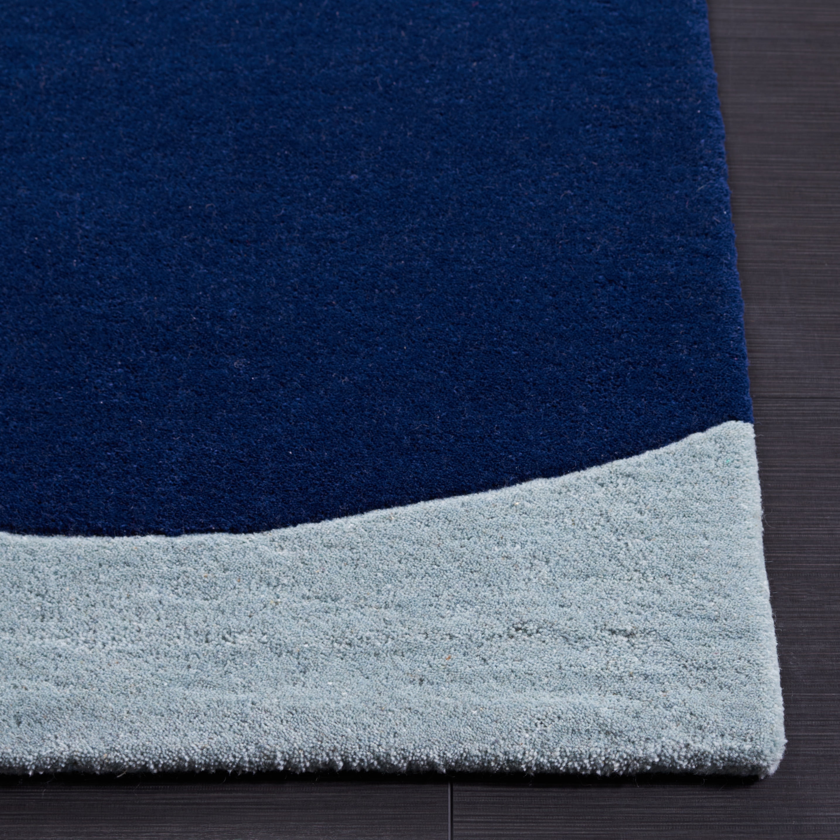 SAFAVIEH Fifth Avenue Deforrest Abstract Area Rug, Blue/Ivory, 8' x 10'