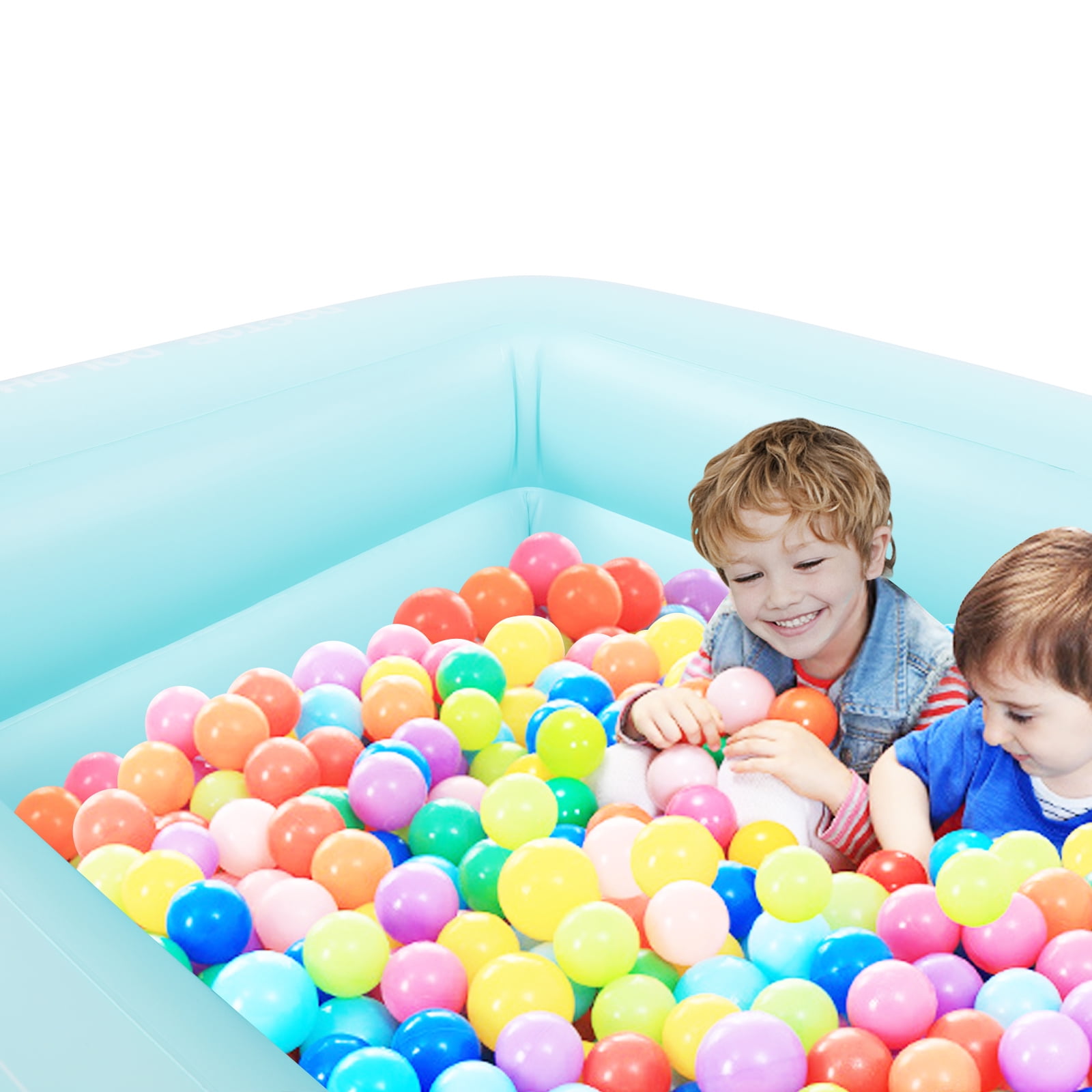 Inflatable Swim Pool for Kids, Thick Wear Backyard Water Pools Party, Dolphin Inflatable Swim Pool for Kids, Thick Wear Backyard Water Pools Party, Dolphin