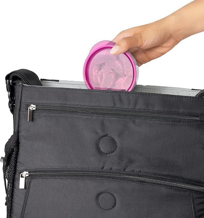 Oxo Tot Small and Large Bowl Set, pink