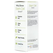 Hyalogic Stem Cell Serum with Hyaluronic Acid & Citrustem, Fragrance Free, 0.47 fl oz (13.5 ml)