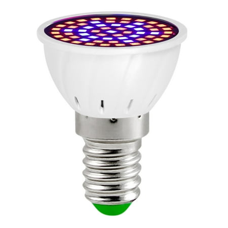 

LED Plant Lamp E14 80 Beads Plant Cup Red Blue Spectral Plant Growth Lamp