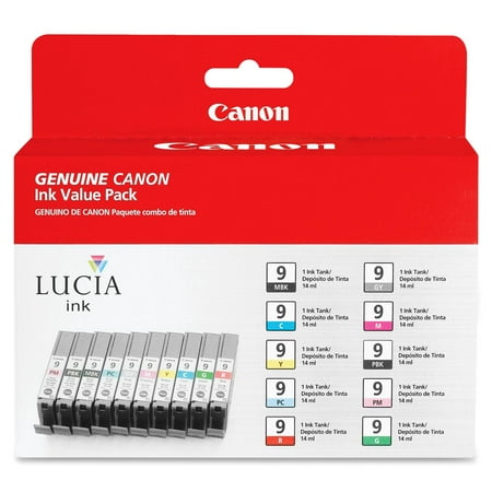 UPC: 0750845837544 | Canon  CNMPGI910CLRS  PGI-9 Lucia 10 Color Ink Pack  10 / Pack