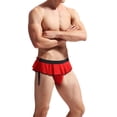 thumbnail image 4 of Ropa interior sexy para hombre, ropa interior con tirantes, calcetín, tanga, pantalones, falda con doble Ding, 4 of 5