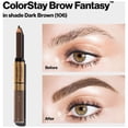thumbnail image 2 of Revlon Brow Pencil & Gel Dark Brown, 2 of 3
