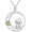 Monkey, variant on Animal Necklace for Women 925 Sterling Silver Cute Duck Snail Mouse Chicken Monkey Pendant Necklace for Gifts