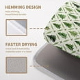 thumbnail image 4 of Christmas Dish Drying Mat for Kitchen Counter 18x24 Inch Sage Green Xmas Tree Drying Pad Winter Holiday Dish Draining Mat Microfiber Absorbent Dish Drainer Rack Mat for Coffee Bar, 4 of 7