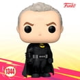 thumbnail image 2 of Funko Pop Batman Michael Keaton Sin Mascara #1344 The Flash Dc Comics Original, 2 of 4