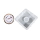 thumbnail image 4 of Relojes de escritorio Modelo de silicona Reloj de mesa Modelos de resina Herramienta de fabricación para decoración del hogar Fundición de Cuadrado Baoblaze Manualidades de relojes de escritorio, 4 of 8