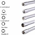 thumbnail image 3 of Kit de herramientas de ajuste de carburador, 10 destornilladores para motor pequeño común de 2 ciclos STIHL Poulan Husqvarna MTD Ryobi Homelite recortadora Weed Eater motosierra herramienta de ajuste, 3 of 5