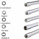thumbnail image 3 of Kit de herramientas de ajuste de carburador, 10 destornilladores para motores pequeños comunes de 2 tiempos STIHL Poulan Husqvarna MTD Ryobi Homelite, recortadora de malezas, motosierra,, 3 of 5