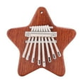 thumbnail image 5 of Nilvkv Solid Wood 8-Tone Mini Thumb Piano Musical Instrument Wooden 8-Tone Finger Piano Home Decor, 5 of 6
