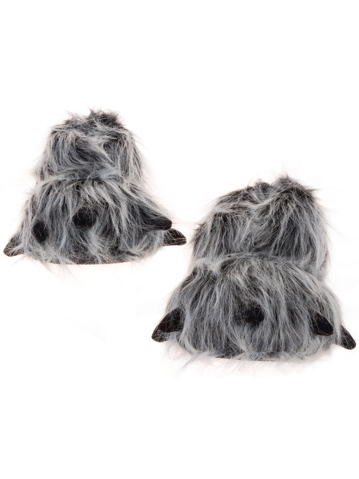 Silver Lilly Bear Paw Animal Slippers 