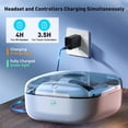 thumbnail image 2 of Charging Dock for Quest 3S/3,Upgrade Charging Case for Meta Oculus Quest 3S/3 Accessories,Magnetic Charging Station for Meta Quest 3S/3 VR Headset with RGB Light 2 Batteries, 2 of 6