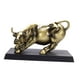 thumbnail image 3 of Escultura de toro, obra de arte moderna, estatua de toro para decoración del hogar, tienda, negocio. 40cmx23cmx26cm, 3 of 9
