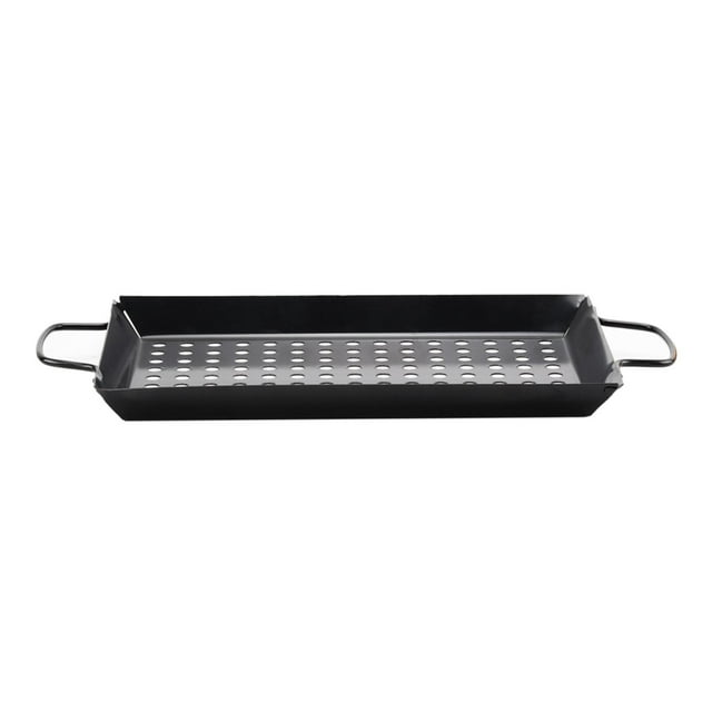 Bandeja antiadherente para parrilla de acero al carbono Zulema Bandejas de parrilla para barbacoa