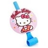 Amscan Hello Kitty Balloon Dreams Party Blowouts, 8-Count