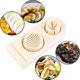thumbnail image 4 of Cortadora de huevos para huevos duros, de huevos, máquina para hacer ensalada de huevos, práctico picador de huevos, utensilio para cortar hu beige, 4 of 10