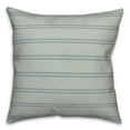 thumbnail image 2 of Creative Products Blue Stripe on Blue 18 x 18 Spun Poly Pillow, 2 of 2