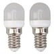 thumbnail image 5 of Luz de refrigerador E14 Mini AC220-240V 2W bombilla LED para lámpara de congelador (blanco cálido 6 uds.), 5 of 6
