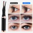 thumbnail image 4 of 2 in 1 Electric Eyelash Curler Portable Rechargeable Heated Long-Lasting Eyelashes Curling Tool for Quick Natural Curling, 4 of 5