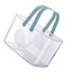 thumbnail image 3 of Cesta de ducha, cesta organizadora de baño, cesta de almacenamiento de plástico con asa, 3 of 8