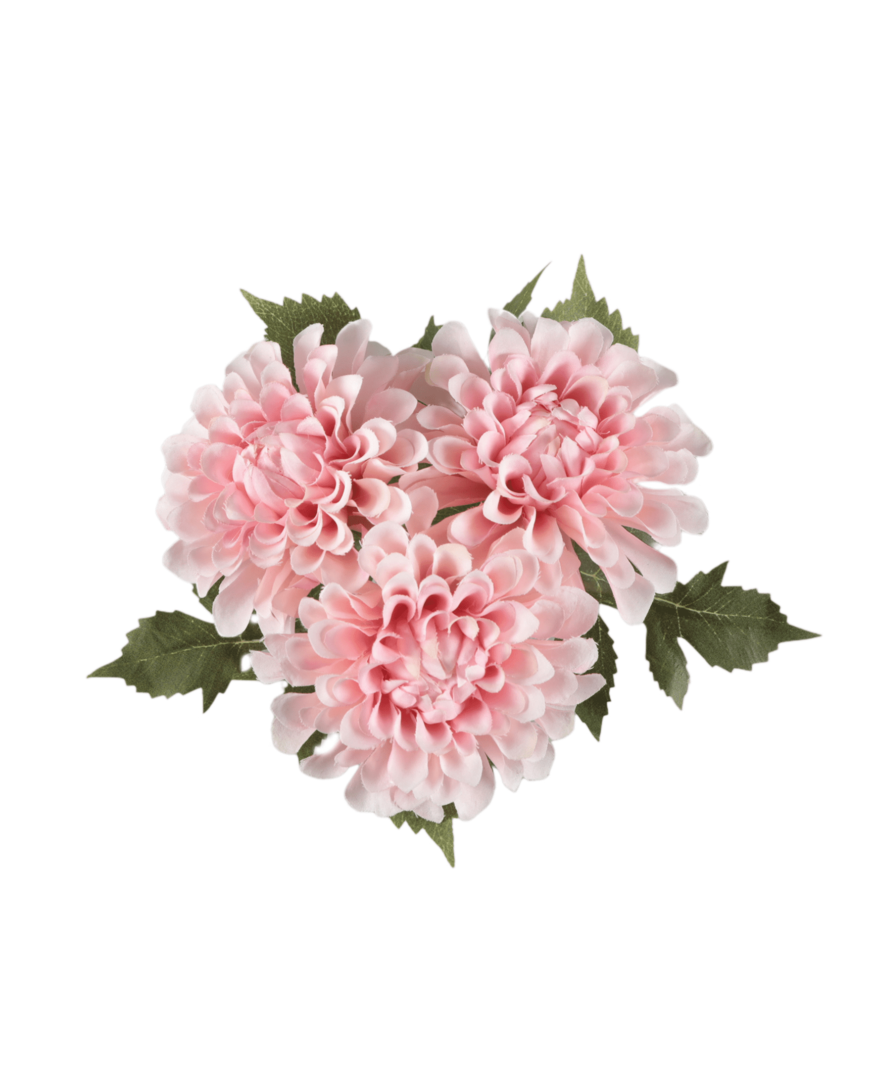 9.5" H Mainstays Faux Pink Dahlia Tabeltop Floral Arrangement in Glass Vase - 1 lb