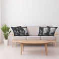thumbnail image 4 of Ambesonne Grey Throw Pillow Cover 4 Pack, Exotic Wildlife, 24", Grey, 4 of 6