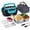 Black-Blue, variant on Wadan Electric Lunch Box Food Heater for Adults, 1.5L Stainless Steel Portable Food Warmer, 60W, 12V/24V/110V/220V for Car, Truck, RV and Office