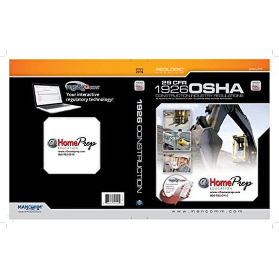 Pre-Owned OSHA Construction Regulations Book (January 2015 Edition) (Unknown) 1599596032 9781599596037