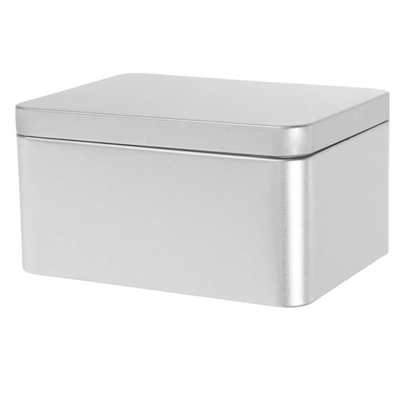 Hemoton Tinplate Sewing Tool Storage Box Multifunctional Organizer for Money 1 Set Medium Size