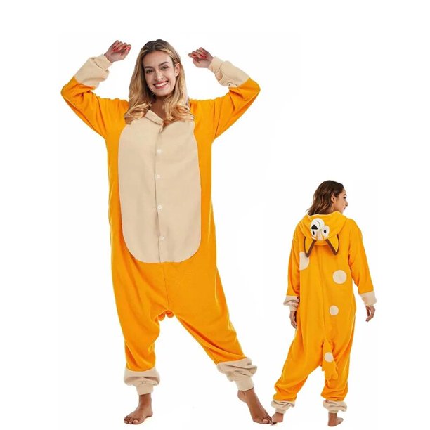 Pijamas de dibujos animados de animales para hombre y adulto, ropa para fiesta de Navidad, kigurumi, novedad de 2022