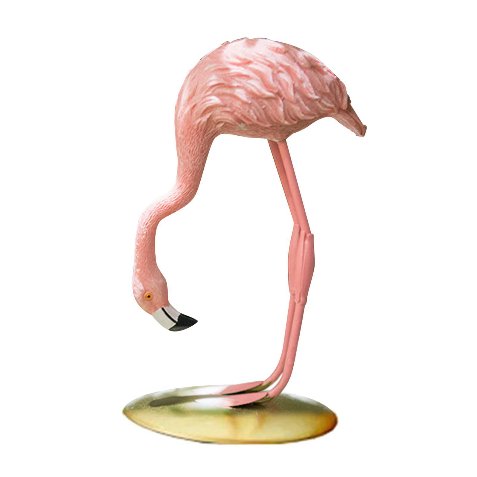 Small flamingo resin statues 