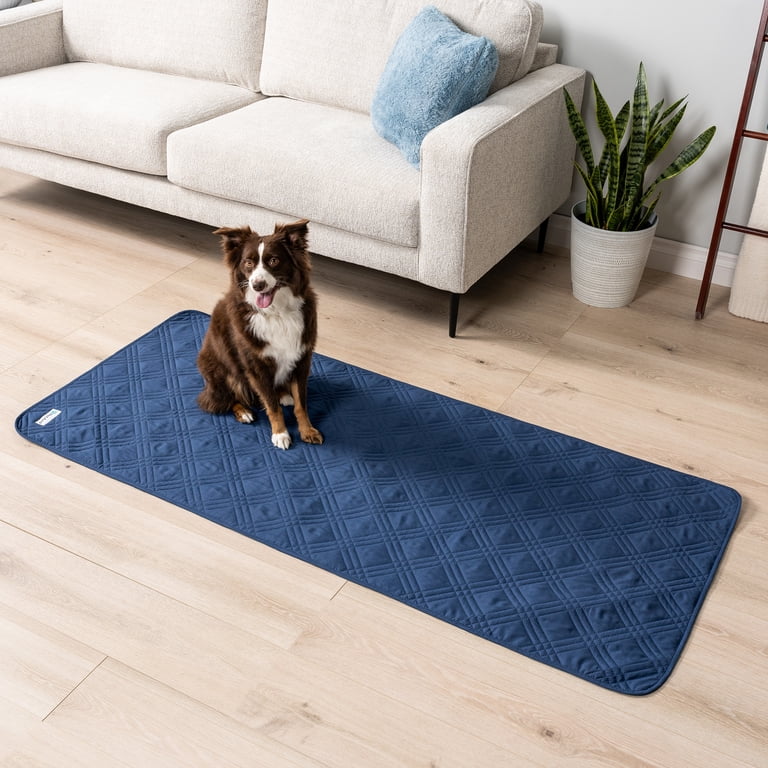 PetAmi Waterproof Couch Cover, 30x70 Inch Blue photo 2