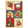 thumbnail image 2 of Safavieh Chelsea Dean Geometric Wool Area Rug, White/Multi, 2'6" x 4', 2 of 9