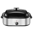 thumbnail image 1 of KFFKFF Rôtissoire, Rôtissoire Électrique 20 Qt, Température Réglable 150-450 °F Rôtissoire à Cuisson Rapide pour Dinde, Four à Dinde avec Couvercle Auto-Arroseur, 1 of 9
