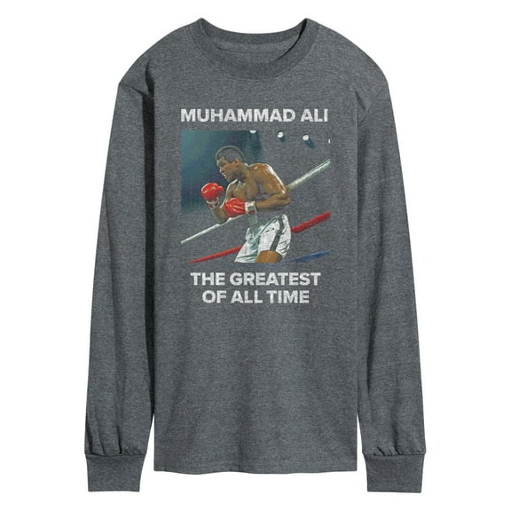 Muhammad Ali - The Greatest Of All Time - Men's Long Sleeve Graphic T-Shirt