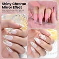 thumbnail image 3 of Esmalte de uñas en gel RARJSM Metallic Chrome Mirror 8 ml Rose Gold, 3 of 6