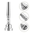 thumbnail image 3 of DEEPCRAFF Mellophone Mouthpiece Silver Brass 1Pcs, 3 of 6