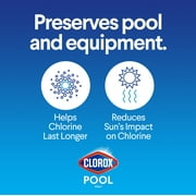 Clorox Pool&Spa Chlorine Stabilizer Pool Water Balancers Granules, 4 lbs for pH balancing