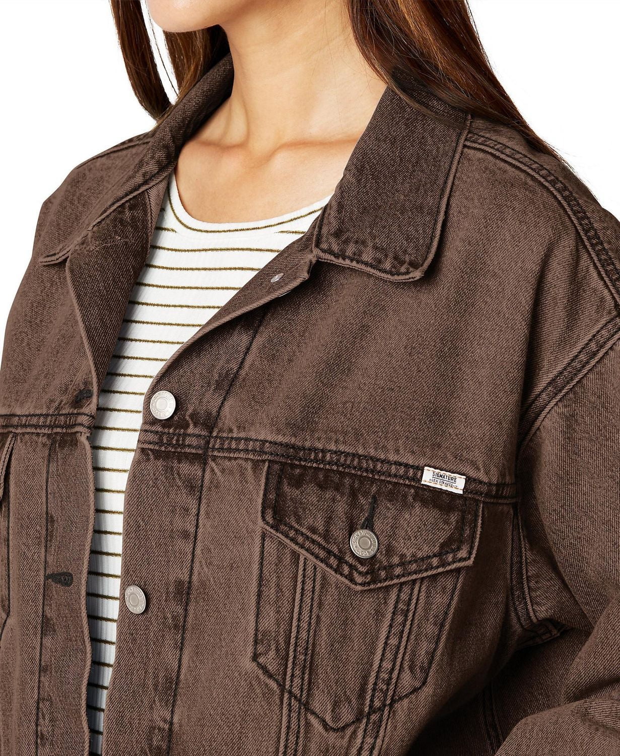 Levi Strauss Signature™ Women's Loose Trucker