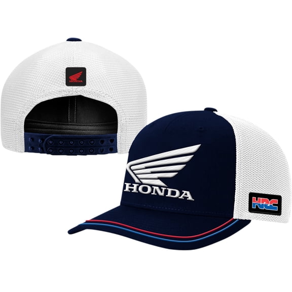Licensed HRC Wing Snapback Hat Navy/White